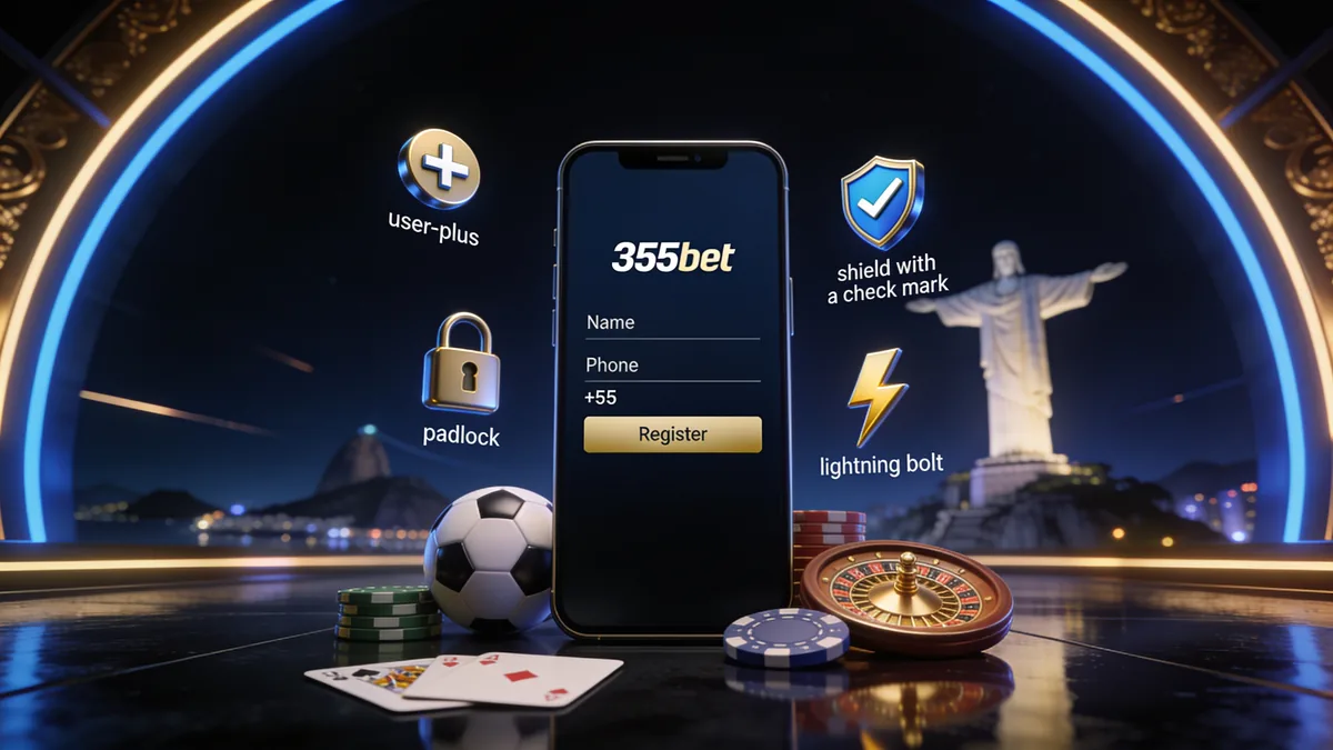 355bet no Brasil — Como se Cadastrar no 355bet
